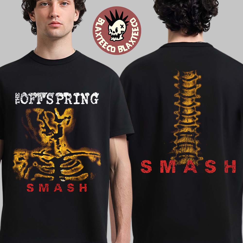 The Offspring Supercharged Worldwide 2026 Merch Smash - Adult & Kids T-Shirts, Sweatshirts & Hoodies apparel design preview 1