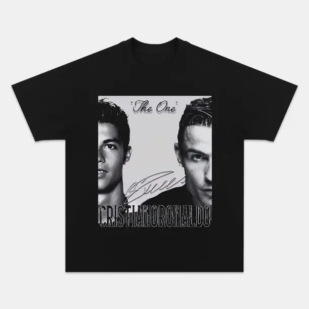 One Ronaldo Vintage Soccer Sport Fan Cotton Comfort - Adult & Kids T-Shirts, Sweatshirts & Hoodies apparel design preview 1