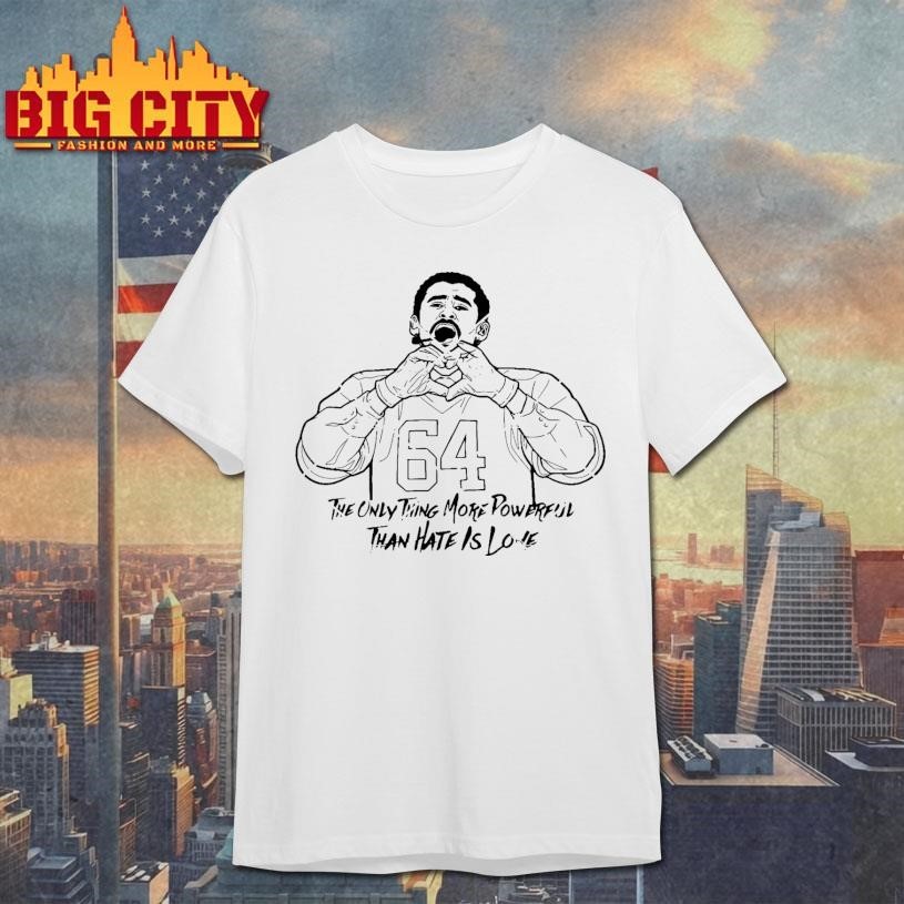 The Only Thing More Powerful Than Hate is Love - Adult & Kids T-Shirts, Sweatshirts & Hoodies apparel design preview 1