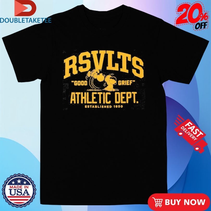 The Peanuts Good Grief Athletic Dept Est 1950 - Adult & Kids T-Shirts, Sweatshirts & Hoodies apparel design preview 1