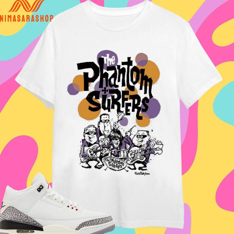 The Phantom Surfers - Adult & Kids T-Shirts, Sweatshirts & Hoodies apparel design preview 1