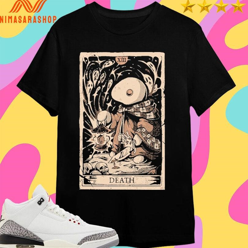 The Reaper Death Thanuki - Adult & Kids T-Shirts, Sweatshirts & Hoodies apparel design preview 1