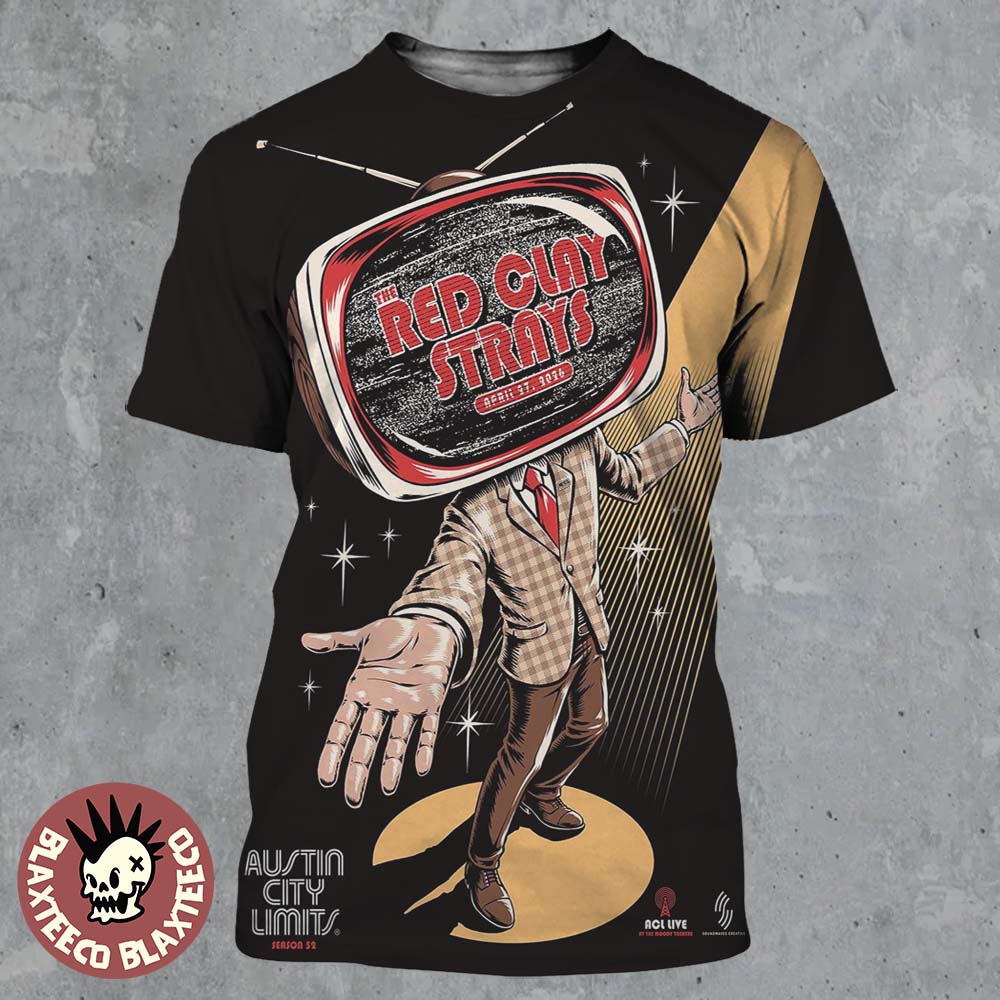 The Red Clay Strays Austin City Limits Season 52 ACL - Adult & Kids T-Shirts, Sweatshirts & Hoodies apparel design preview 1