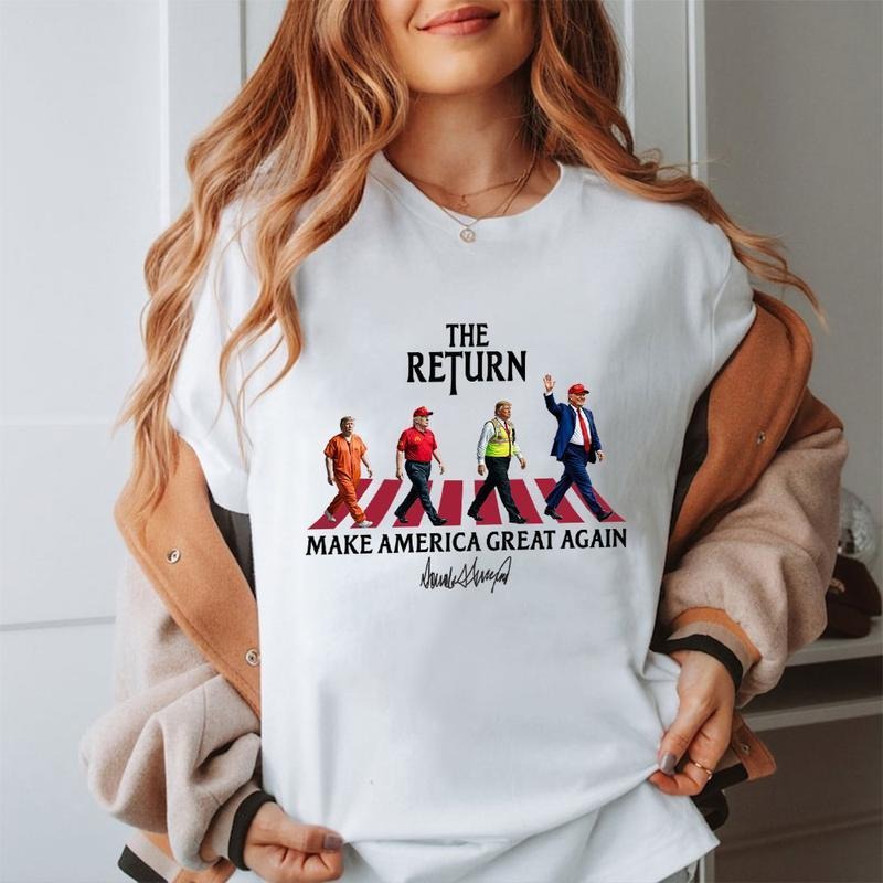 Return Trump Cotton Make America Great Again - Adult & Kids T-Shirts, Sweatshirts & Hoodies apparel design preview 1