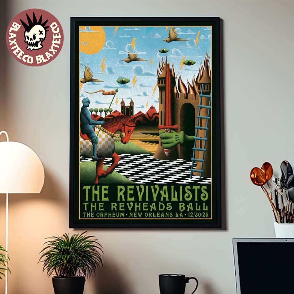 The Revivalists New Orleans Los Angeles 2025 Night 1 - Adult & Kids T-Shirts, Sweatshirts & Hoodies apparel design preview 1