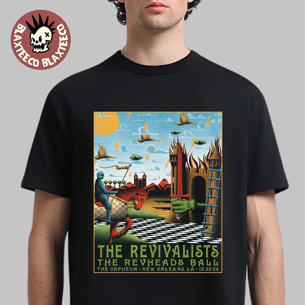 The Revivalists New Orleans Los Angeles 2025 Night 1 - Adult & Kids T-Shirts, Sweatshirts & Hoodies apparel design preview 1
