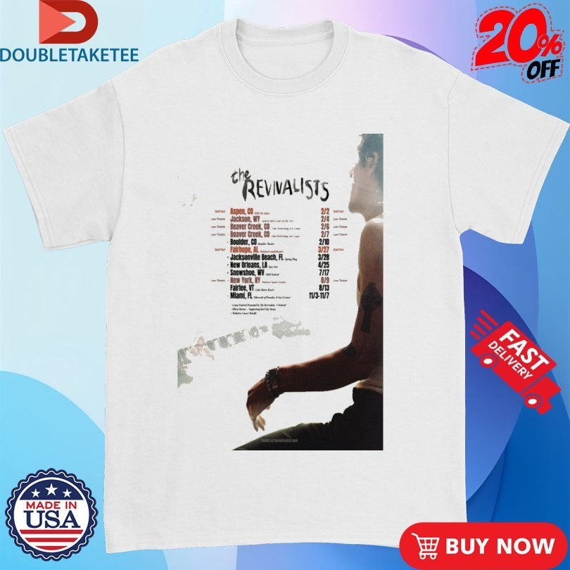 The Revivalists Tour 2026 Dates - Adult & Kids T-Shirts, Sweatshirts & Hoodies apparel design preview 1
