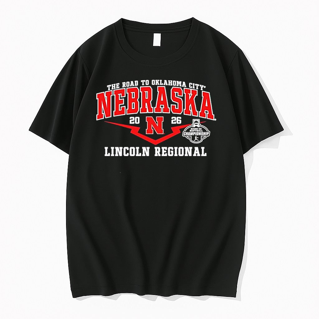 The Road To Oklahoma City Nebraska 2026 Division I - Adult & Kids T-Shirts, Sweatshirts & Hoodies apparel design preview 1