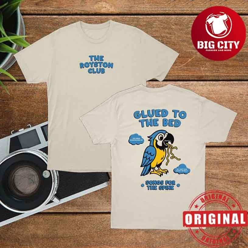The Royston Club Glued To Bed Two Sided - Adult & Kids T-Shirts, Sweatshirts & Hoodies apparel design preview 1