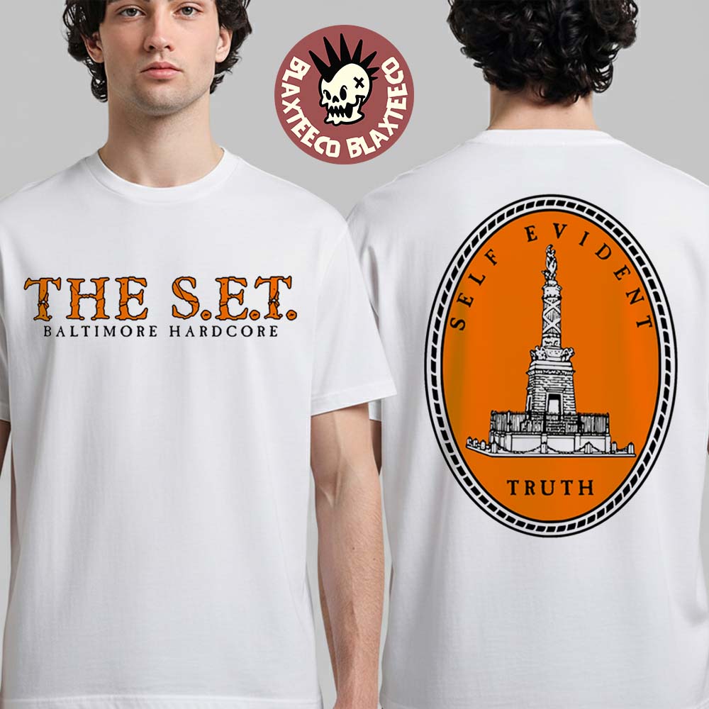 The SET Flatspot Records Self Evident Truth EP Merch - Adult & Kids T-Shirts, Sweatshirts & Hoodies apparel design preview 1