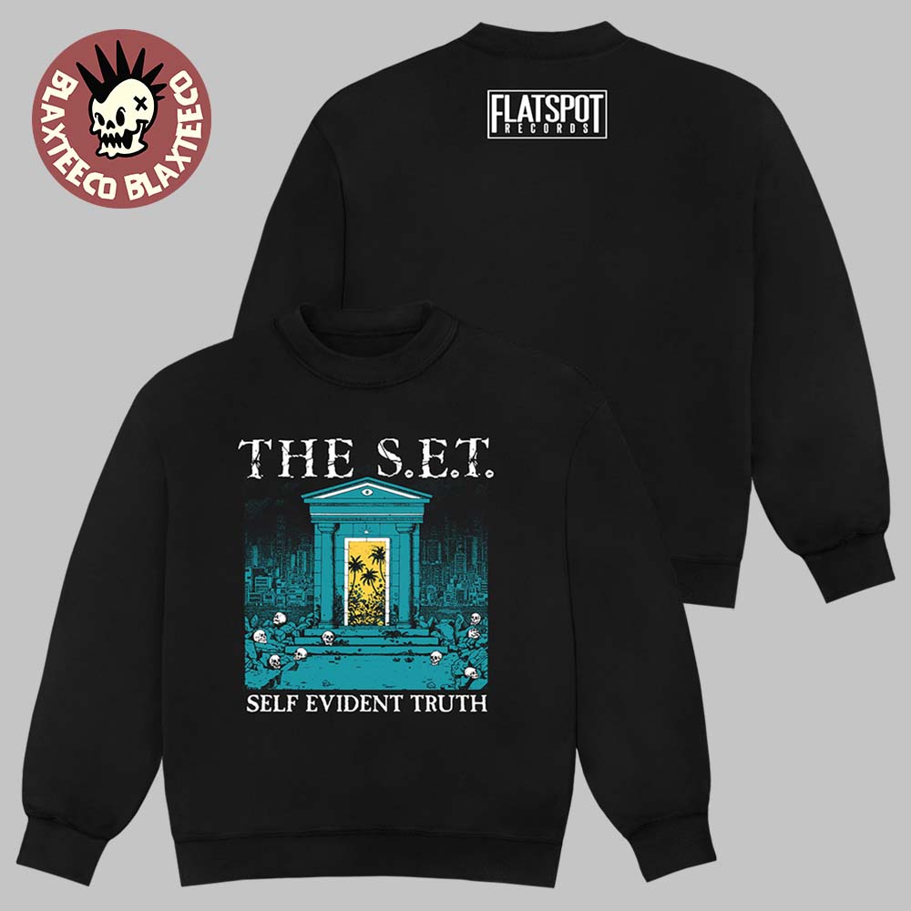 The SET Flatspot Records Self Evident Truth EP Merch - Adult & Kids T-Shirts, Sweatshirts & Hoodies apparel design preview 1