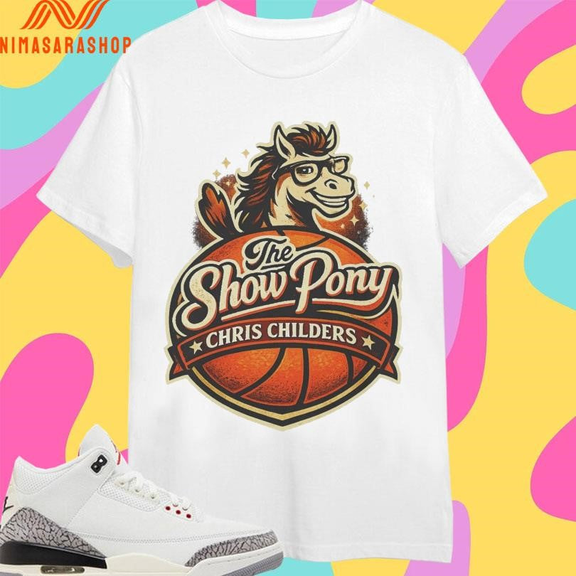The Show Pony Chris Childers Basketball - Adult & Kids T-Shirts, Sweatshirts & Hoodies apparel design preview 1