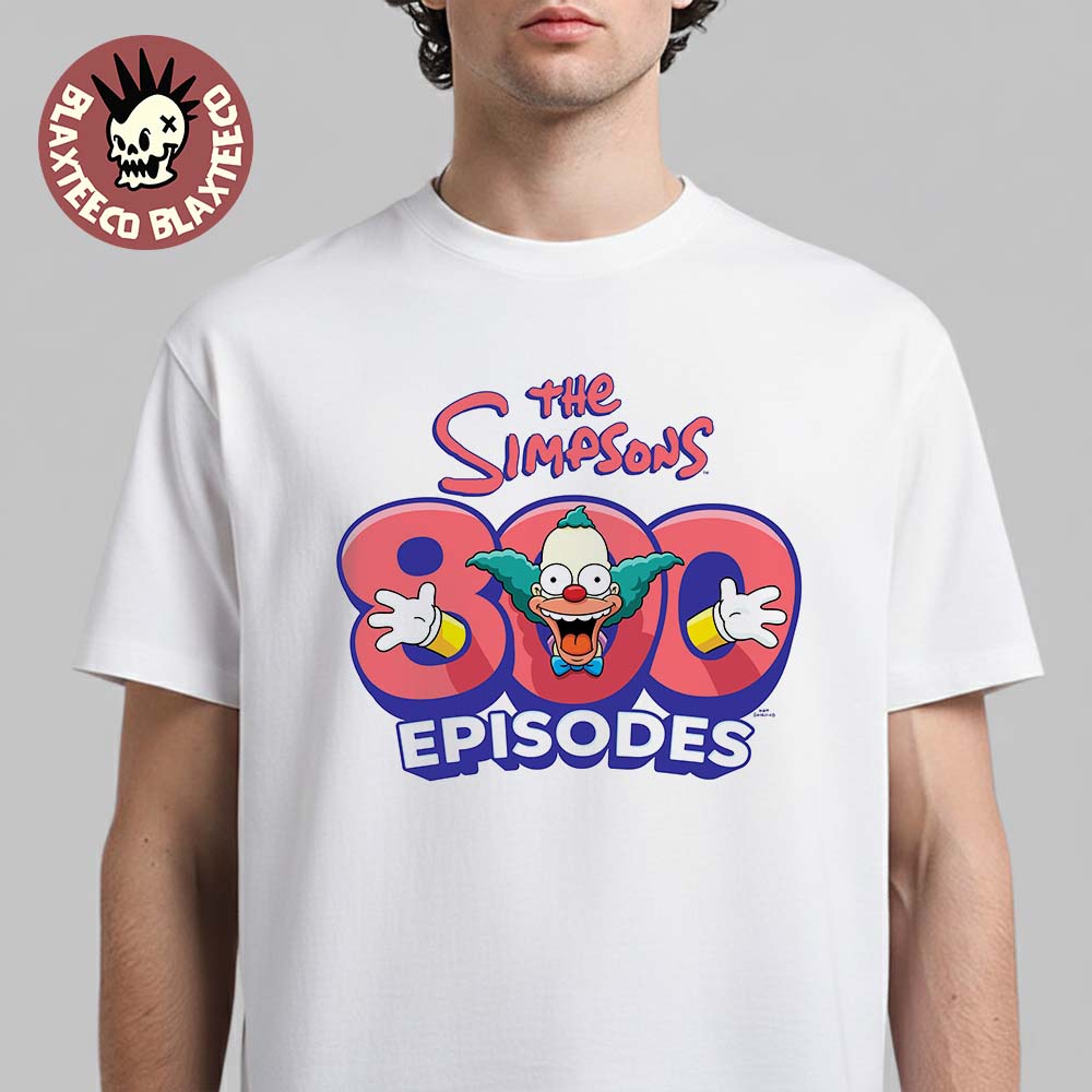 The Simpsons 800 Episodes Official Logo - Adult & Kids T-Shirts, Sweatshirts & Hoodies apparel design preview 1