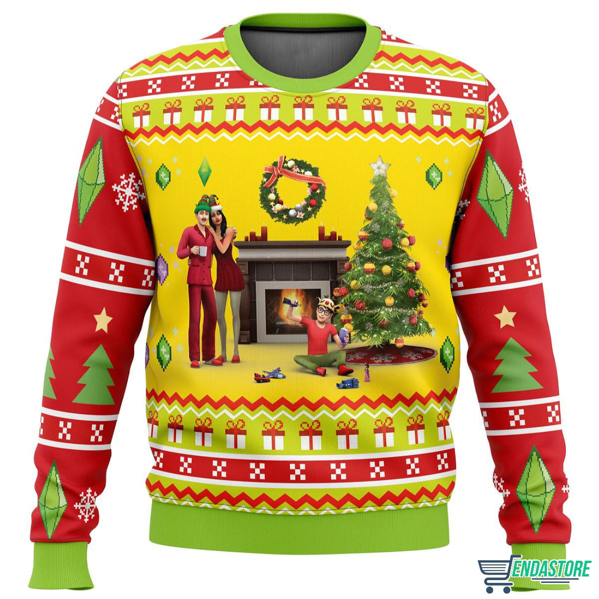 The Sims 4 3D Ugly Christmas Sweater - Holiday Gift product image
