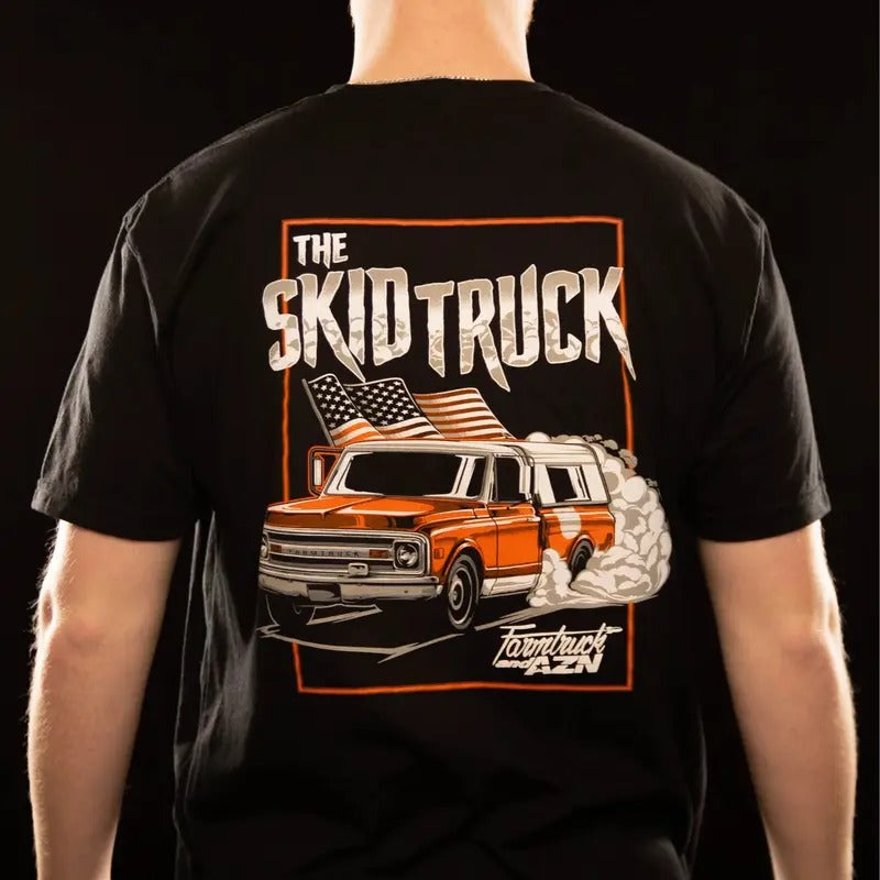 Skid Truck Vintage Cotton - Adult & Kids T-Shirts, Sweatshirts & Hoodies apparel design preview 1