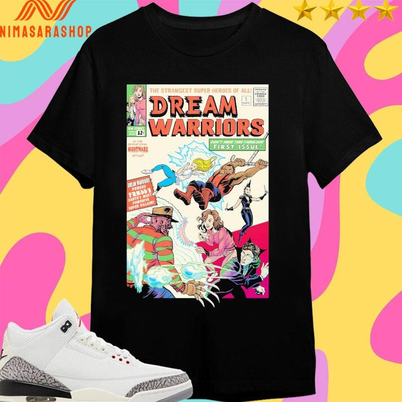The Strangest Super-Heroes Of All Dream Warriors - Adult & Kids T-Shirts, Sweatshirts & Hoodies apparel design preview 1