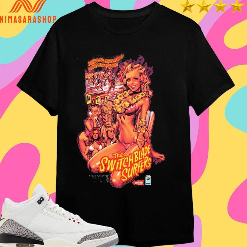 The Switch Blade Surfers - Adult & Kids T-Shirts, Sweatshirts & Hoodies apparel design preview 1