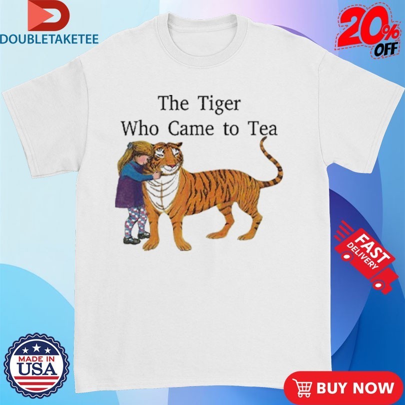 The Tiger Who Came To Tea - Adult & Kids T-Shirts, Sweatshirts & Hoodies apparel design preview 1