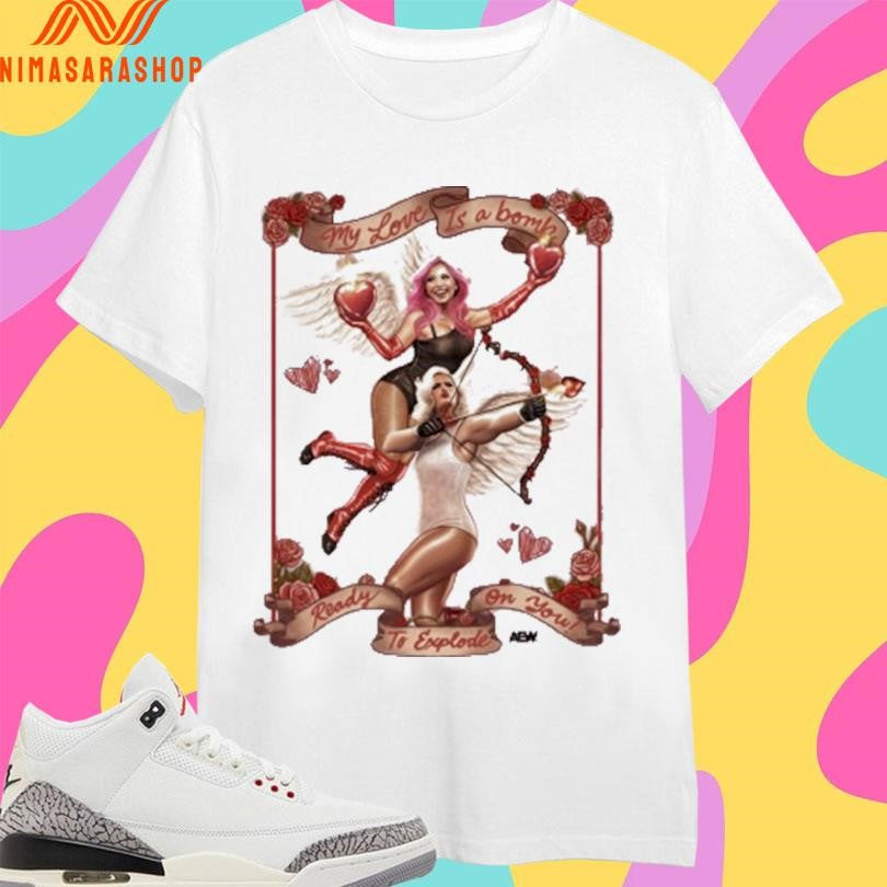The Timeless Love Bombs My Is A Bomb Ready To Explode - Adult & Kids T-Shirts, Sweatshirts & Hoodies apparel design preview 1