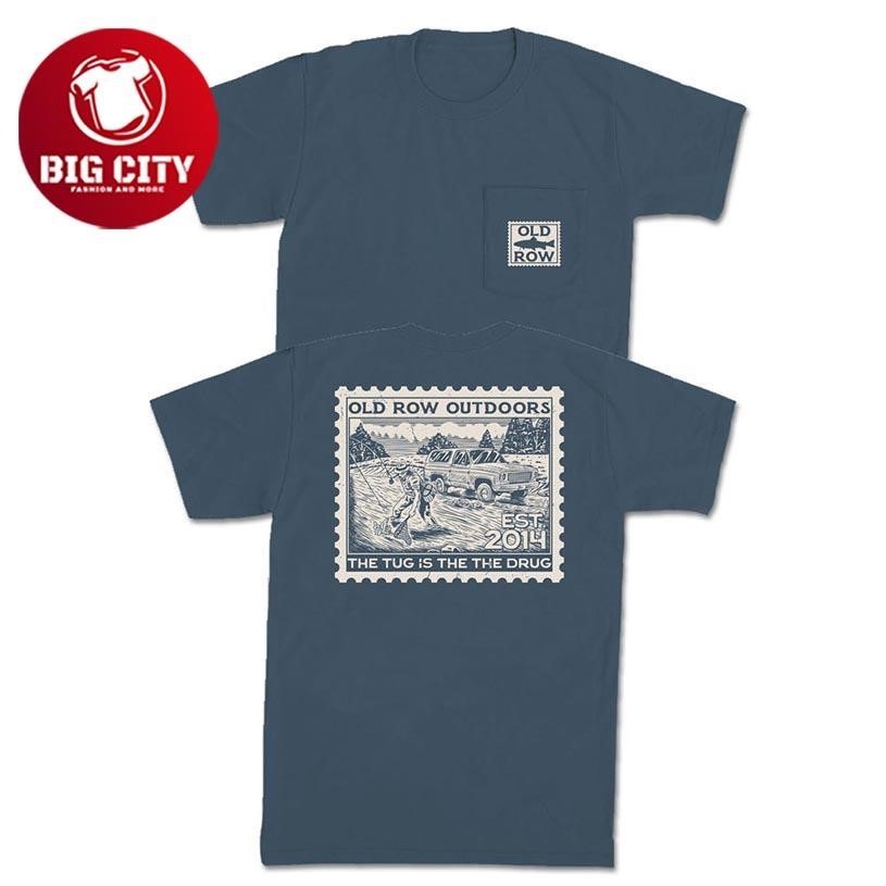 The Tug Is Drug Stamp Old Row Two Sided - Adult & Kids T-Shirts, Sweatshirts & Hoodies apparel design preview 1