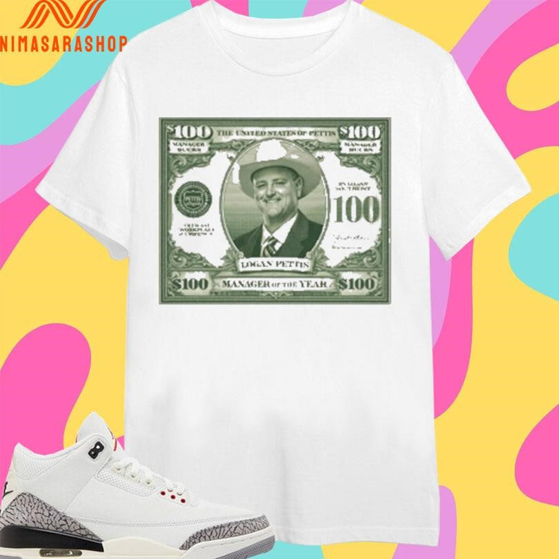 The United State Of Pettis $100 Bill Logan Manager - Adult & Kids T-Shirts, Sweatshirts & Hoodies apparel design preview 1