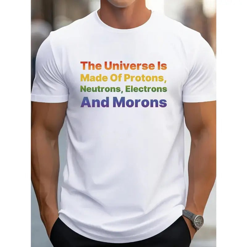 Universe Is Made Funny Print Casual Short Sleeve - Adult & Kids T-Shirts, Sweatshirts & Hoodies apparel design preview 1
