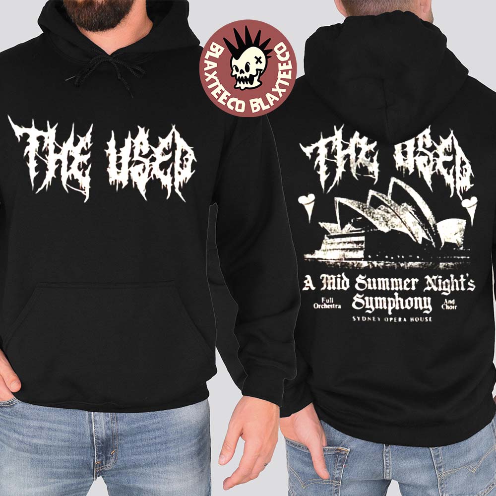 The Used A Mid Summer Night's Symphony 2026 Sydney - Adult & Kids T-Shirts, Sweatshirts & Hoodies apparel design preview 1