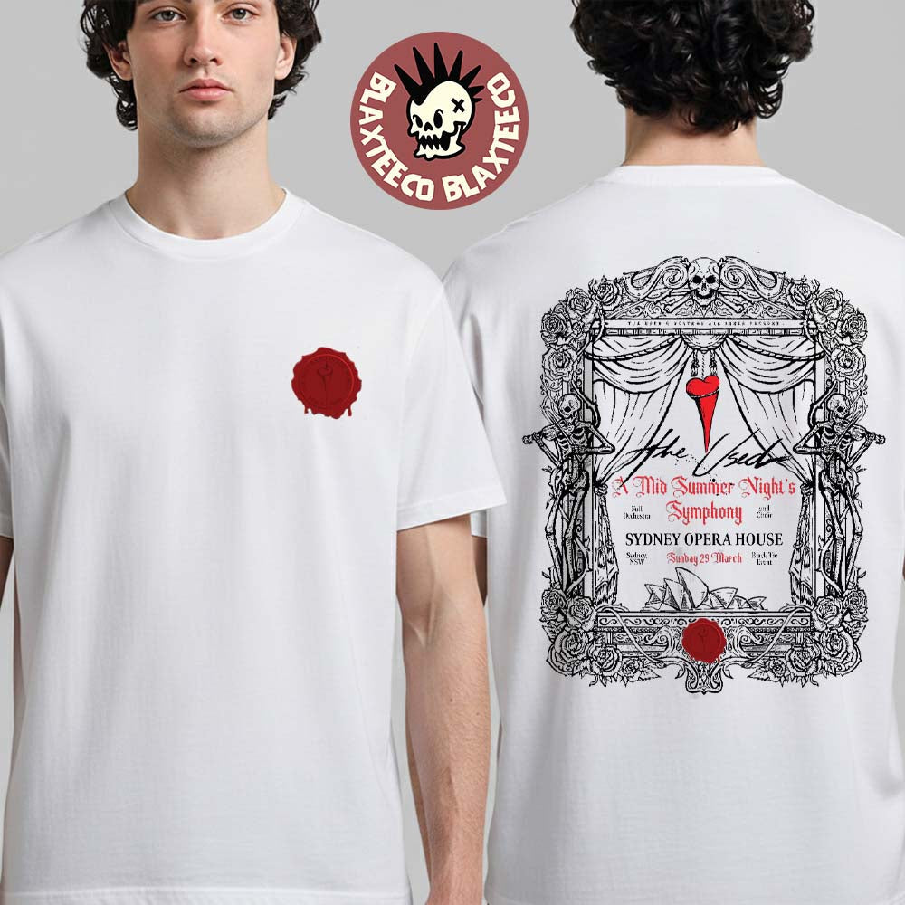 The Used A Mid Summer Night's Symphony 2026 Sydney - Adult & Kids T-Shirts, Sweatshirts & Hoodies apparel design preview 1