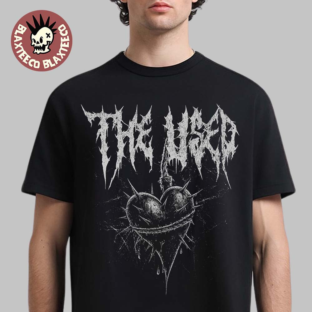 The Used Valentine 2026 Exclusive Spiked Heart - Adult & Kids T-Shirts, Sweatshirts & Hoodies apparel design preview 1