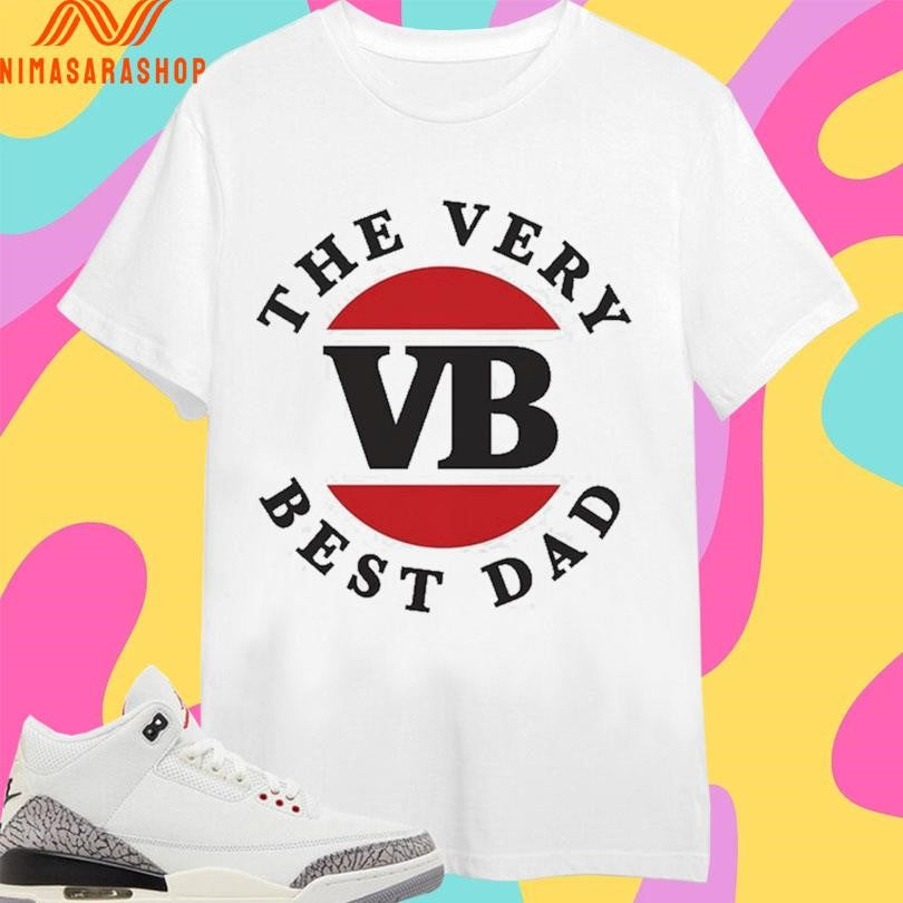 The Very Best Dad Modern Logo VB - Adult & Kids T-Shirts, Sweatshirts & Hoodies apparel design preview 1