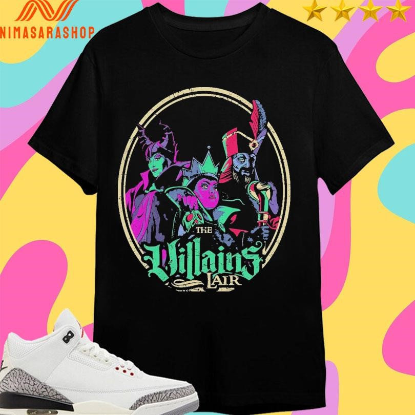 The Villains Lair Trio - Adult & Kids T-Shirts, Sweatshirts & Hoodies apparel design preview 1