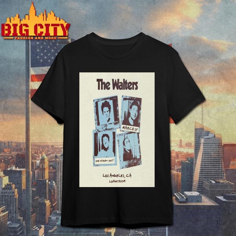 The Walters Los Angeles, CA March 15 2026 Tour Poster - Adult & Kids T-Shirts, Sweatshirts & Hoodies apparel design preview 1