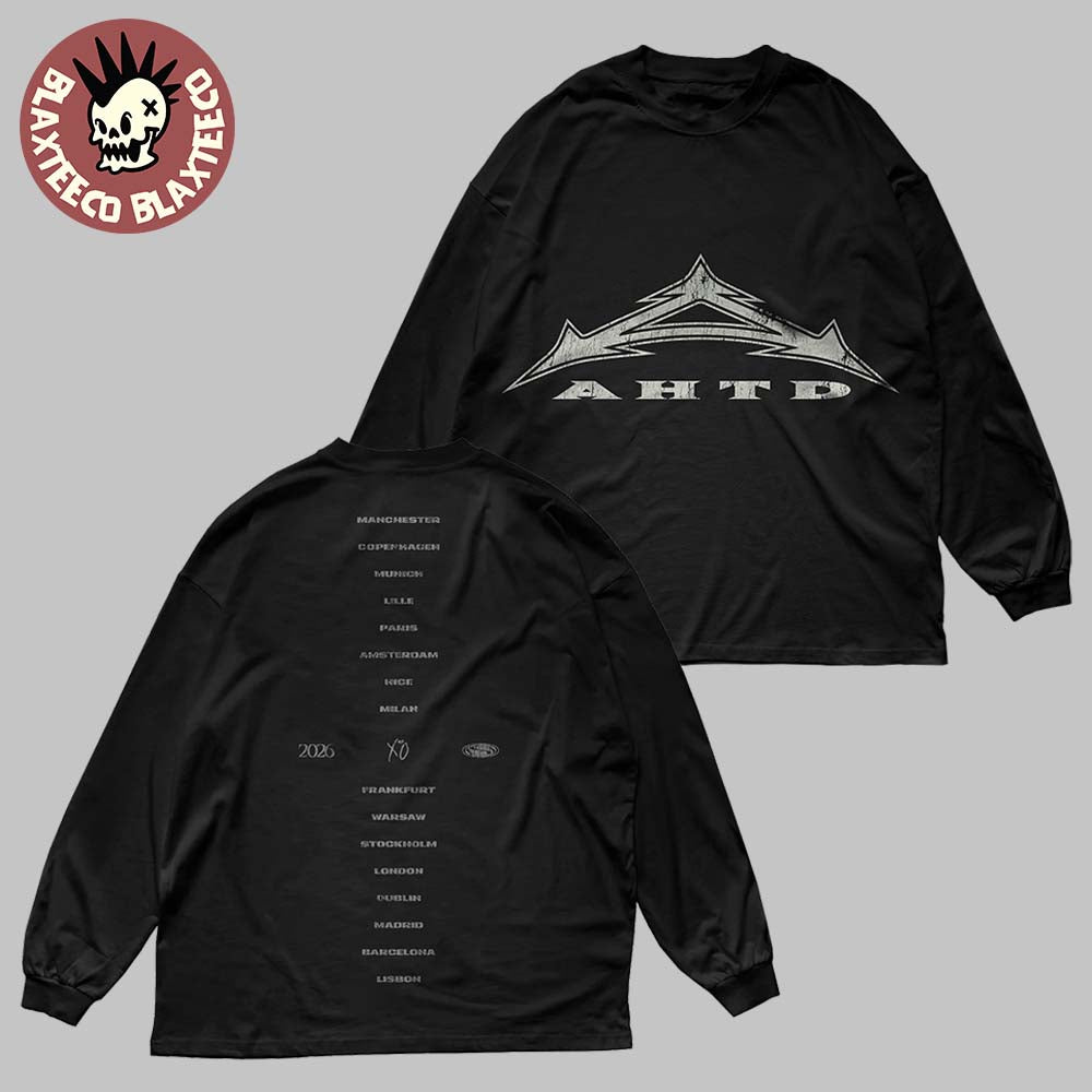 The Weeknd After Hours Til Dawn 2026 Europe And UK - Adult & Kids T-Shirts, Sweatshirts & Hoodies apparel design preview 1