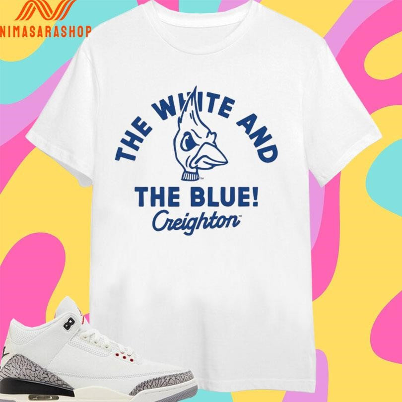 The White And Blue Creighton Bluejays 2026 - Adult & Kids T-Shirts, Sweatshirts & Hoodies apparel design preview 1