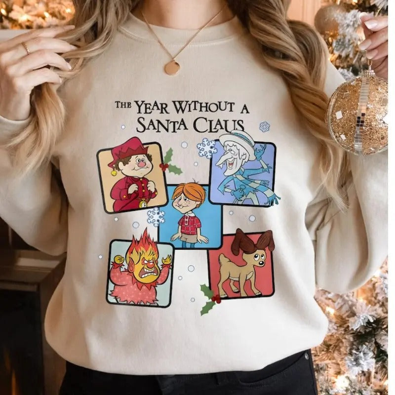Year Without Santa Claus Mise Brothers Snow Heat - Adult & Kids T-Shirts, Sweatshirts & Hoodies apparel design preview 1