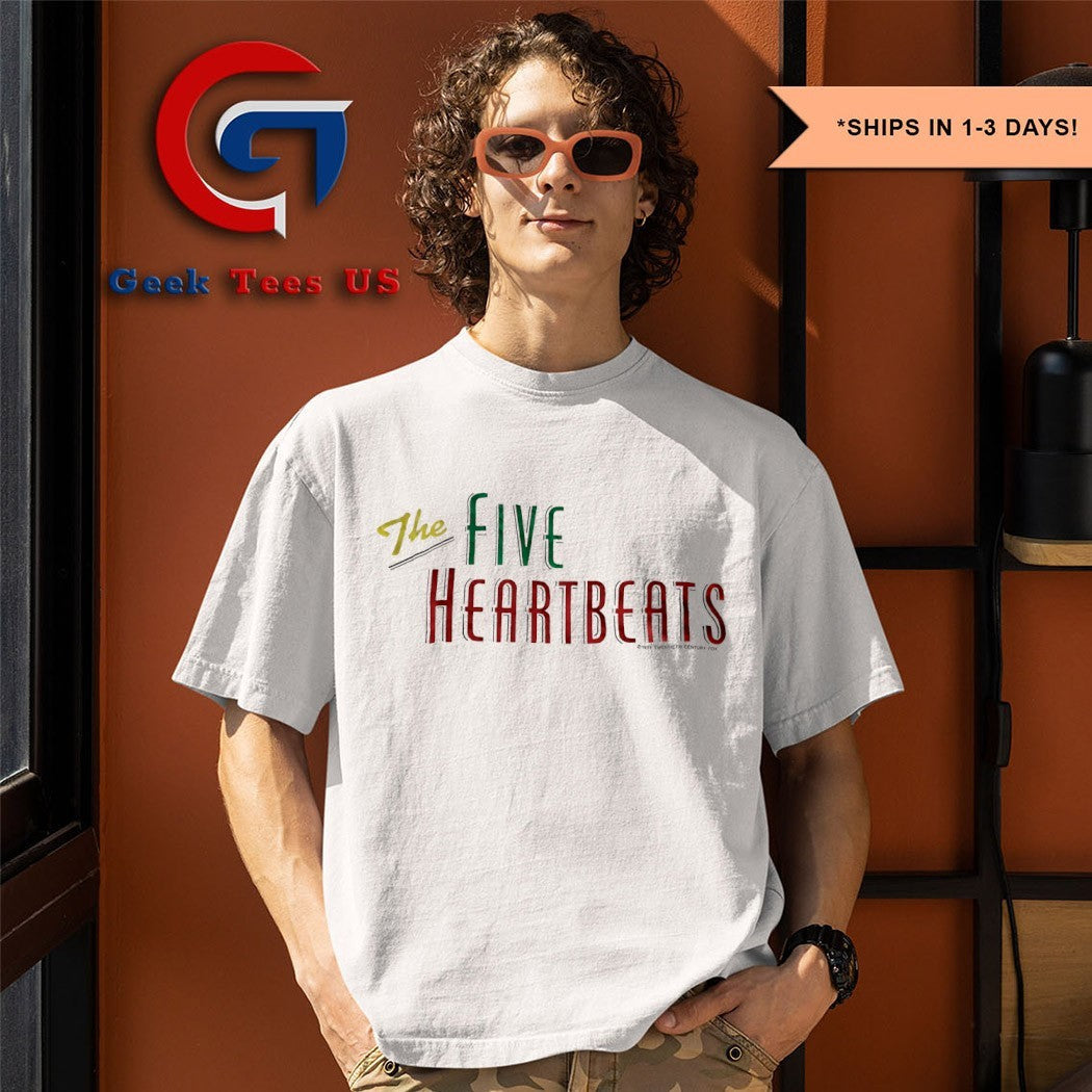 The five heartbeats - Adult & Kids T-Shirts, Sweatshirts & Hoodies apparel design preview 1