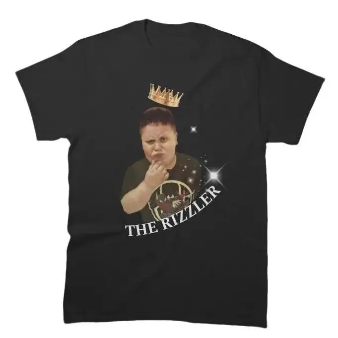 Rizzler Classic Funny Meme Joke Cute Fan Man Top - Adult & Kids T-Shirts, Sweatshirts & Hoodies apparel design preview 1