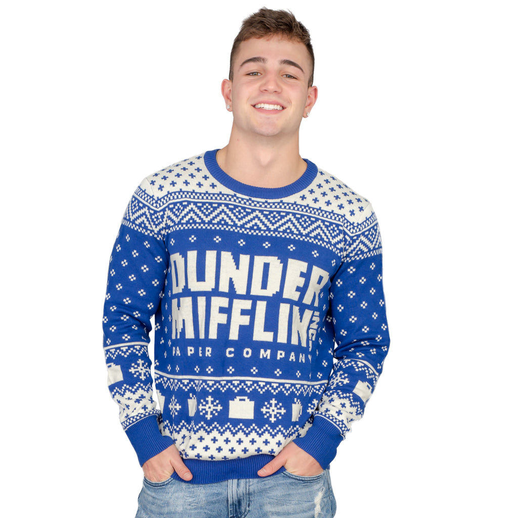 The Office Dunder Mifflin Ugly Christmas Sweater - Holiday Gift product image 3