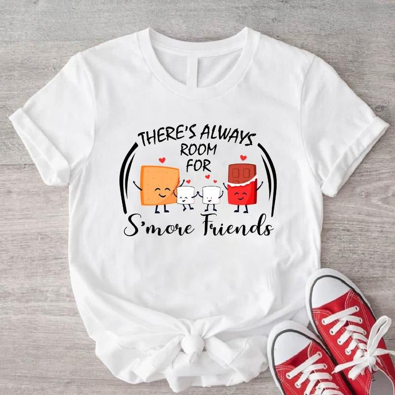 There Is Always Room S'More Friends Matching Camping - Adult & Kids T-Shirts, Sweatshirts & Hoodies apparel design preview 1