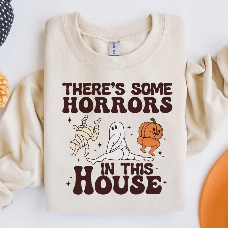 There Some Horrors This House Drg Girlblackhoodie - Adult & Kids T-Shirts, Sweatshirts & Hoodies apparel design preview 1
