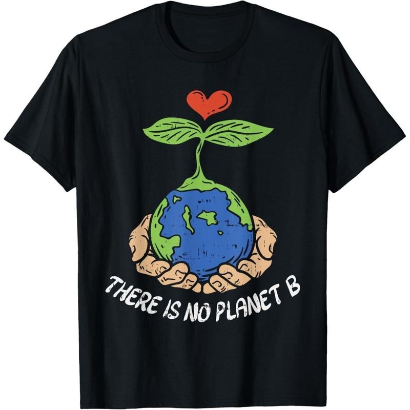 Theres Is No Planet B Earth Day Eco Plant Hand - Adult & Kids T-Shirts, Sweatshirts & Hoodies apparel design preview 1