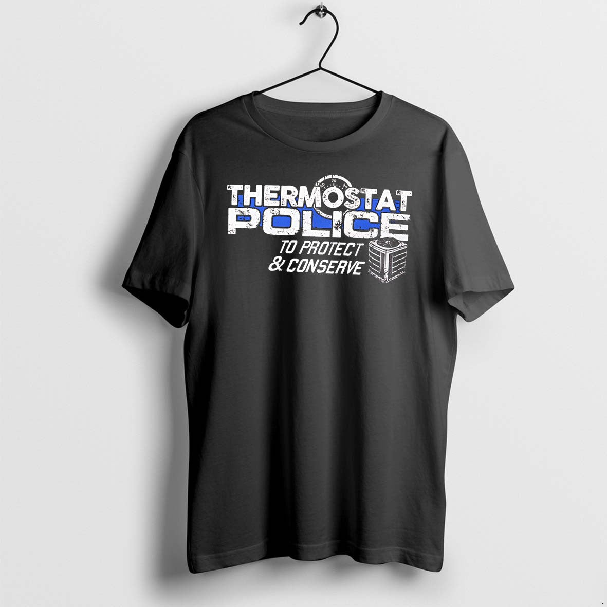 Thermostat Police To Protect And Conserve Sweater Jpg - Adult & Kids T-Shirts, Sweatshirts & Hoodies apparel design preview 1