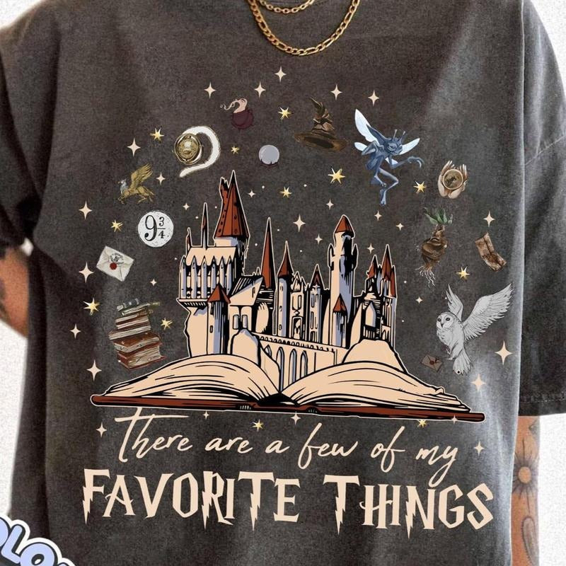 These Are Few My Favorite Wizard Castle School - Adult & Kids T-Shirts, Sweatshirts & Hoodies apparel design preview 1