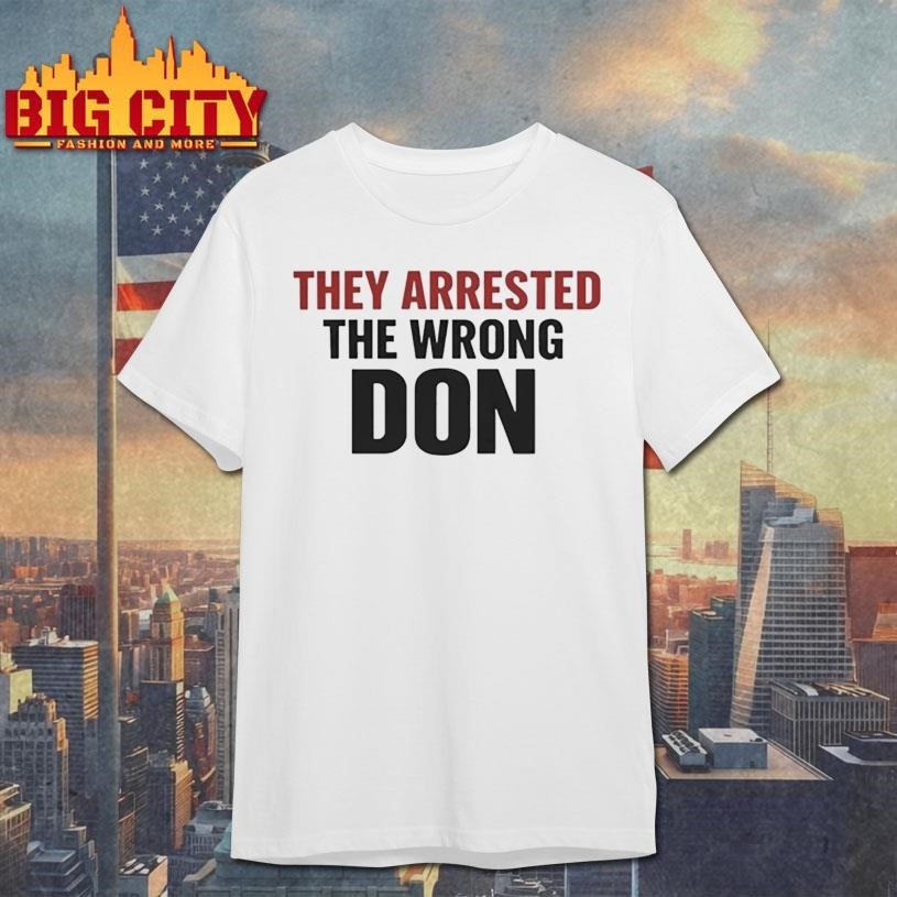 They Arrested The Wrong Don Free Lemon - Adult & Kids T-Shirts, Sweatshirts & Hoodies apparel design preview 1