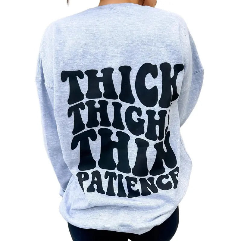 Thin Patience - Adult & Kids T-Shirts, Sweatshirts & Hoodies apparel design preview 1
