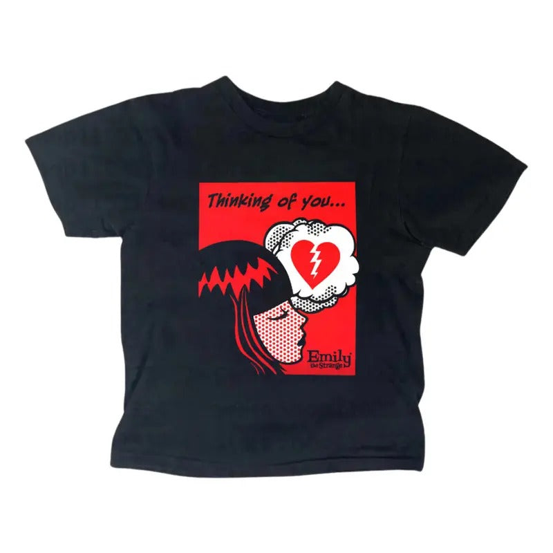 Thinking You Emily Strange Baby Gothic Emo Girl Y2k - Adult & Kids T-Shirts, Sweatshirts & Hoodies apparel design preview 1