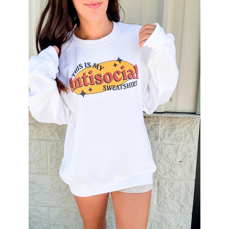This Is My Antisocial - Adult & Kids T-Shirts, Sweatshirts & Hoodies apparel design preview 1