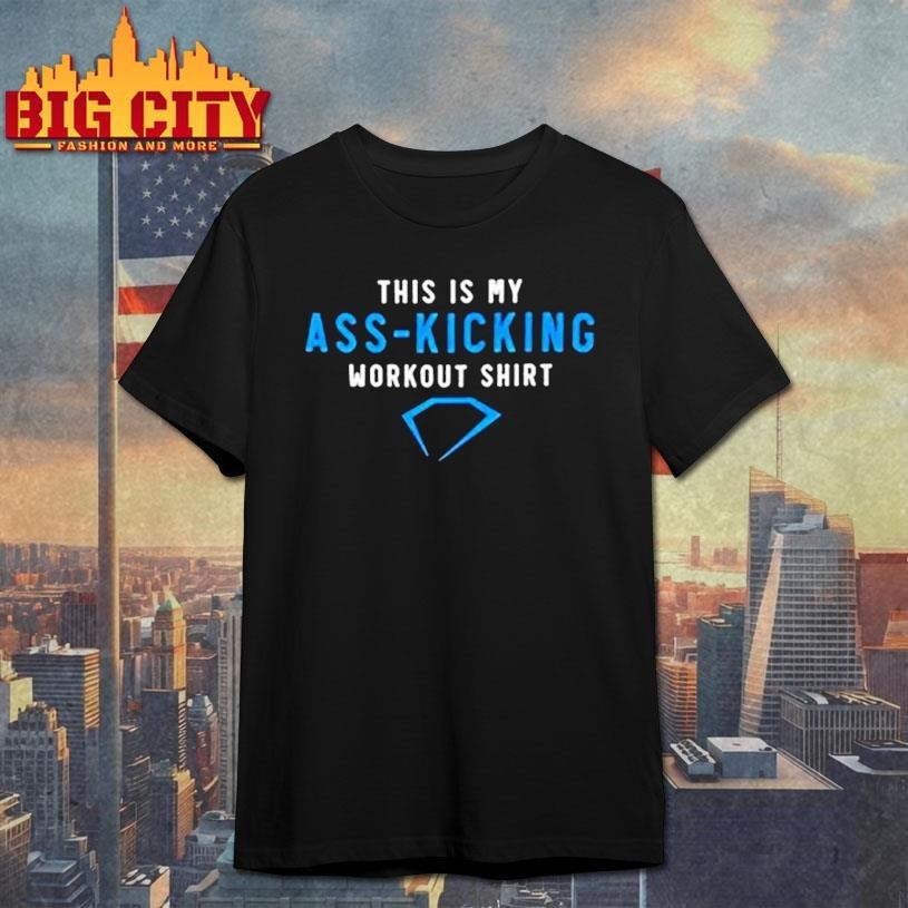 This Is My Ass-kicking Workout - Adult & Kids T-Shirts, Sweatshirts & Hoodies apparel design preview 1