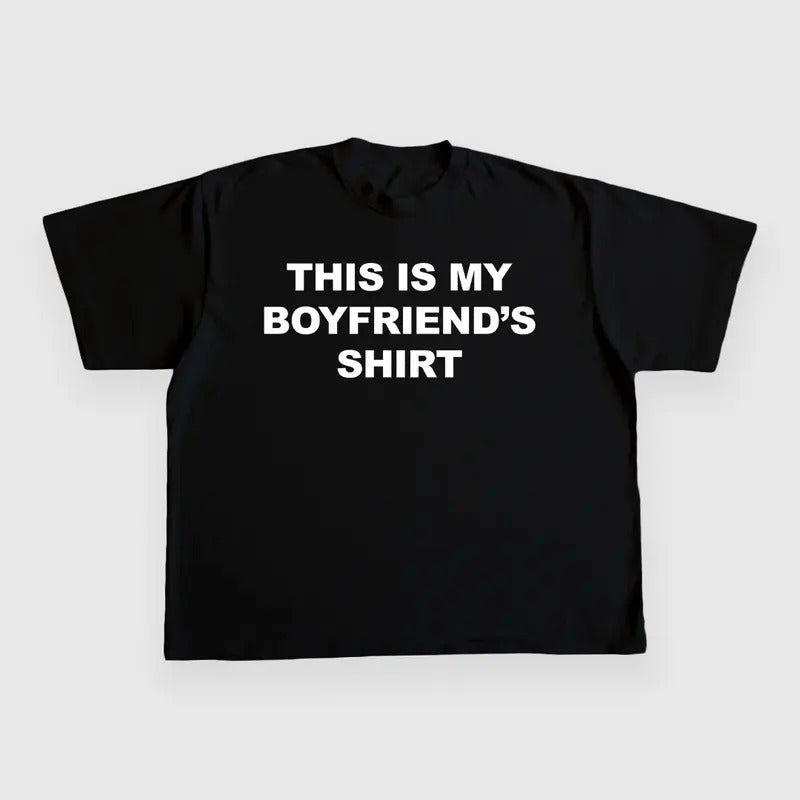 This Is My Boyfriends Custom Printed - Adult & Kids T-Shirts, Sweatshirts & Hoodies apparel design preview 1