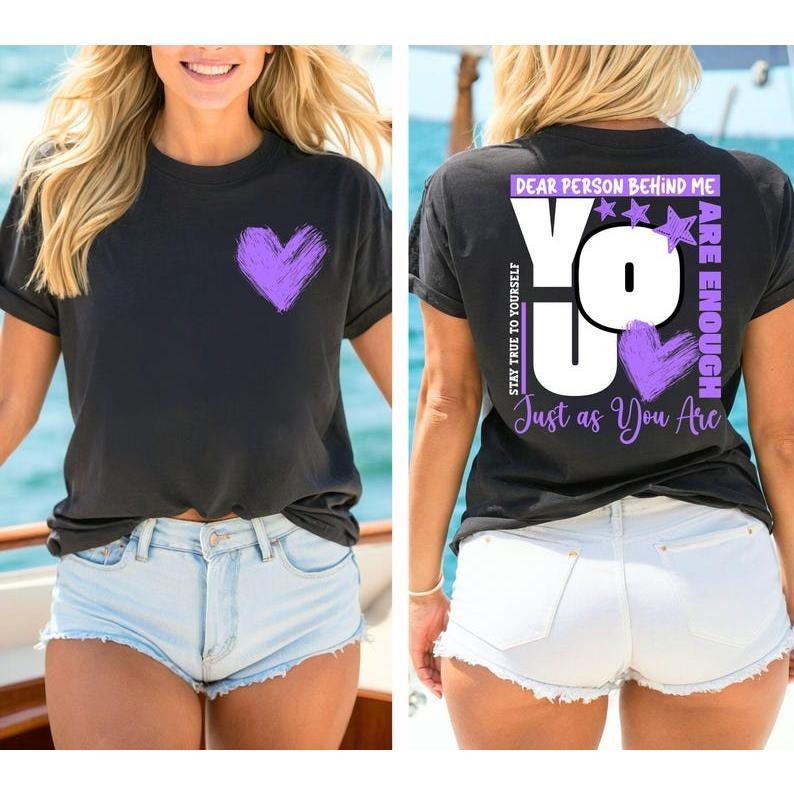 Thoughtful Inspiring Make Statement Kind Note Others - Adult & Kids T-Shirts, Sweatshirts & Hoodies apparel design preview 1
